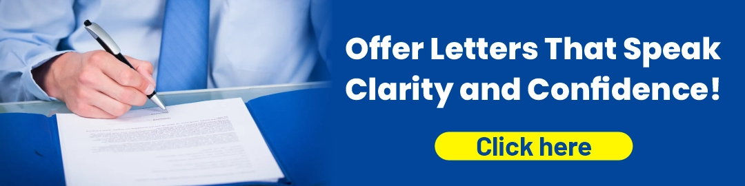 offer letter Format