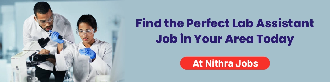 How to find a lab assistant job in nearby areas
