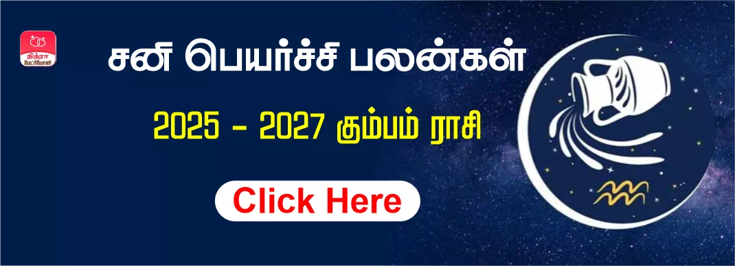 Sani Peyarchi Palangal 2025 2027 Kumbam Rasi