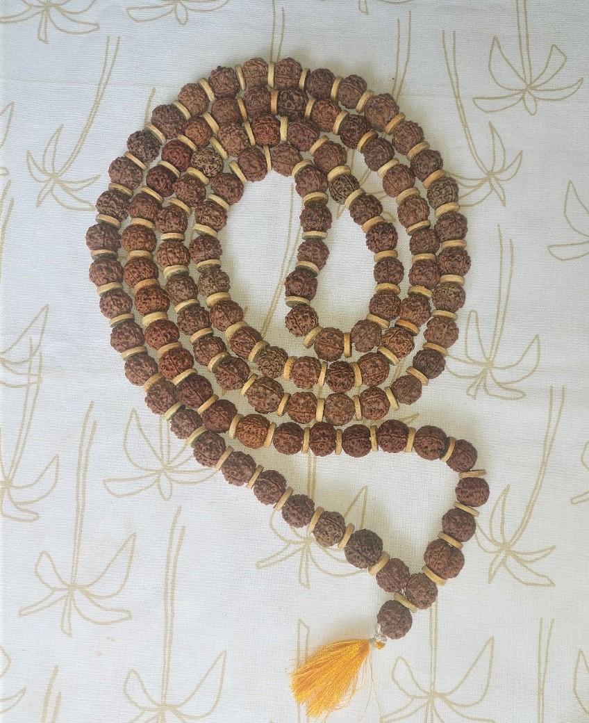 Panchmukhi Rudraksha Kantha Mala Panchmukhi Rudraksha Mala Sri Diya